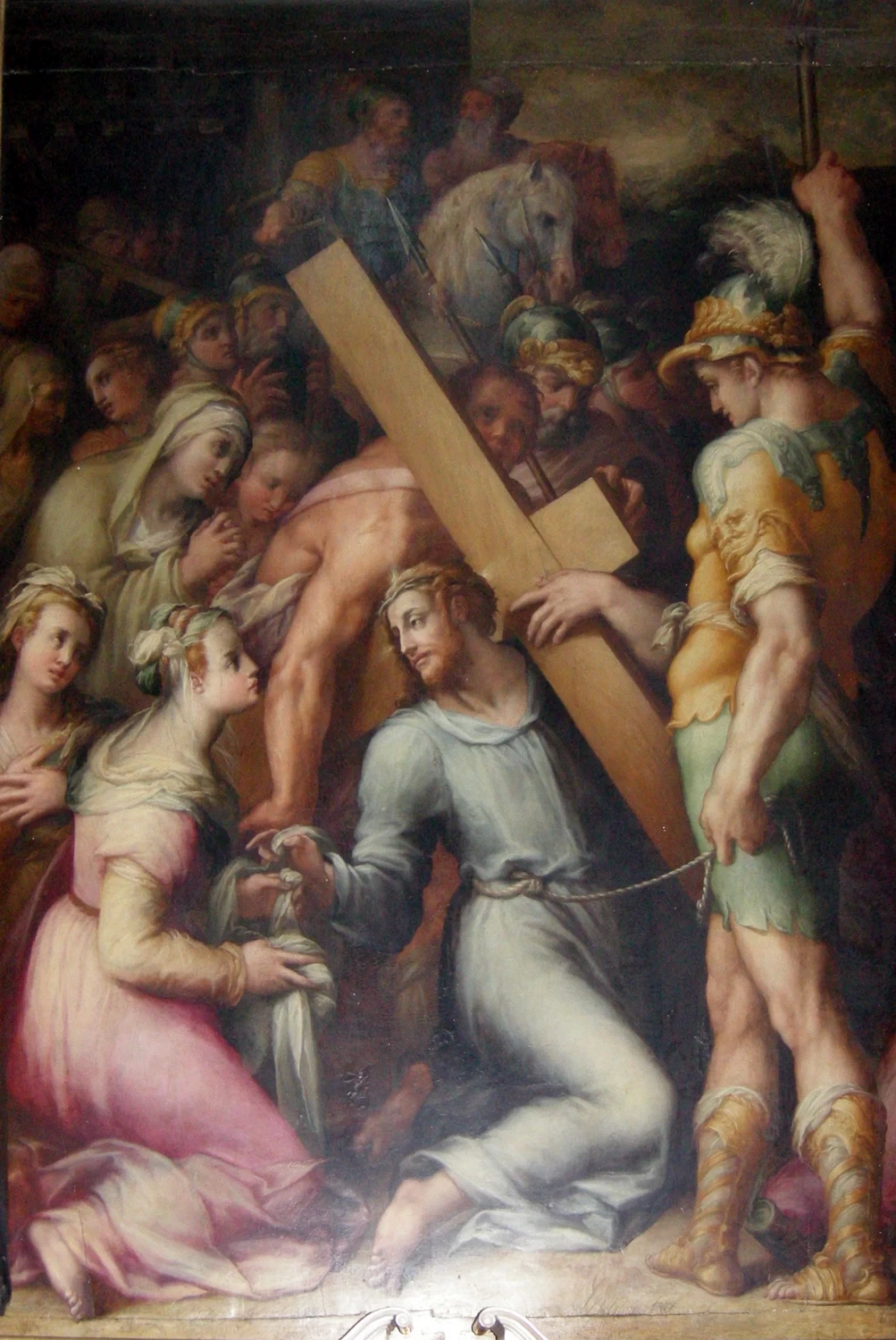 Salita al calvario - Chiesa di san G. Battista, Badia Fiorentina, Firenze